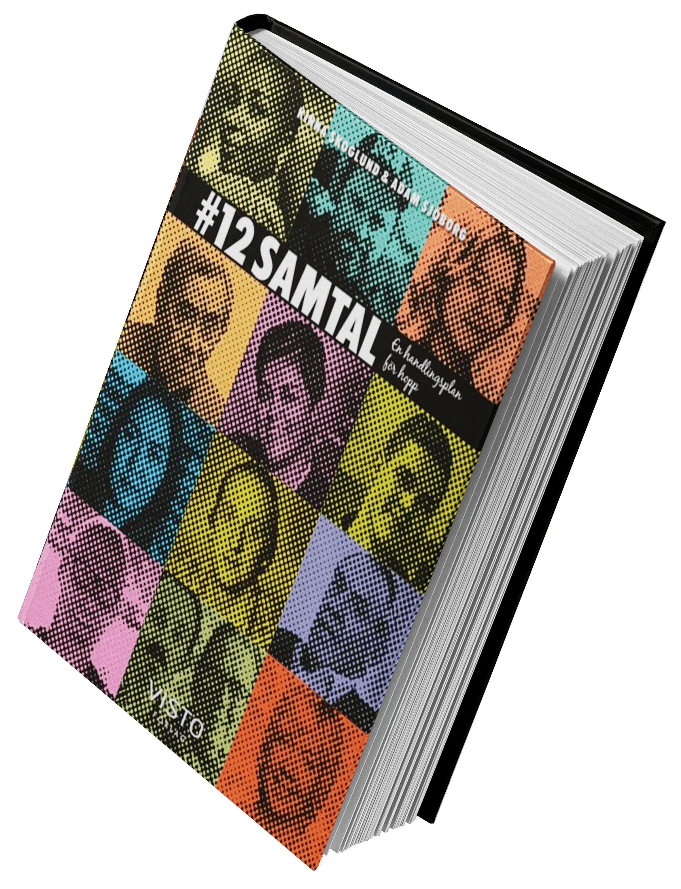 Bokomslag #12 Samtal – en bok om demokrati, mod och samhällsutveckling av Kinna Skoglund och Adam Sjöborg